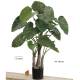 Planta alocasia caliodora artificial tres troncos