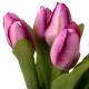 Atado 7 tulipanes artificiales
