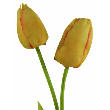 Tulipan artificial dos flores