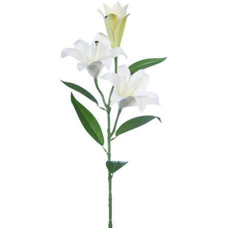 Lilium artificial dos flors