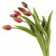 Atado de tulipanes artificiales