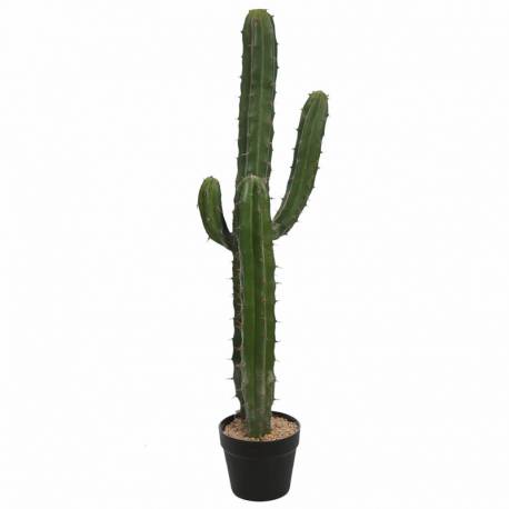 Cactus artificial saguaro con maceta
