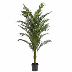 Palmera kentia artificial con maceta 190cm.