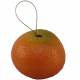 Fruta artificial mandarina con hilo