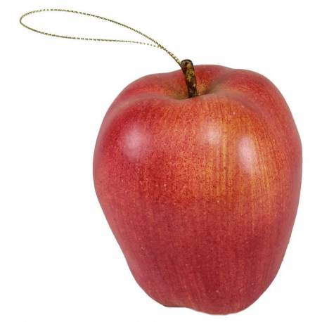 Fruta artificial manzana plastico con hilo