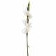 Flor gladiol artificial blanc