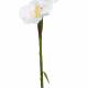 Flor gladiol artificial blanc