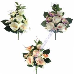 Xicotet ram flors artificials cementeri magnolies
