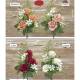 Mini ram flors artificials cementeri roses