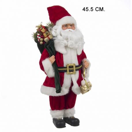 Muñeco Papa Noel con regalos