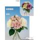 Bouquet flores artificiales rosas