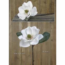 Pick magnolia artificial blanca