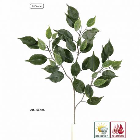 Rama ficus artificial ignifuga 063