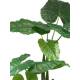 Planta artificial caladium hojas grandes